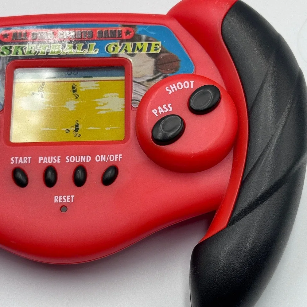 Vintage All Star Sports Basketball Game Handheld Electronic LCD Retro Console